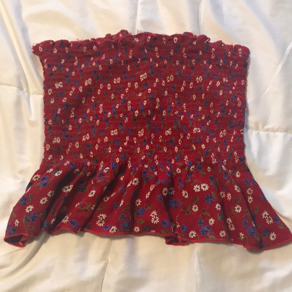 Patrons of peace tube top.